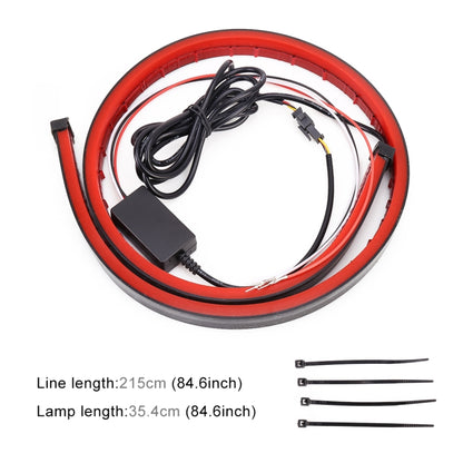 รถยนต์ 8.5W DC 9-24V ไฟเบรกตำแหน่งสูง 144LEDs หลอดไฟ SMD-2835 ความยาวสายเคเบิล: 90 ซม., Cable Length: 90cm
