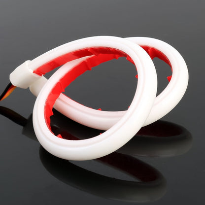 2 ชิ้น 30 ซม. DC12V 3.2W รถยนต์บางเฉียบอัตโนมัติสองสีไฟเลี้ยว / ไฟวิ่ง (ไฟเลี้ยว: แสงสีเหลือง; ไฟวิ่ง: แสงสีขาว), 30cm DC12V 3.2W