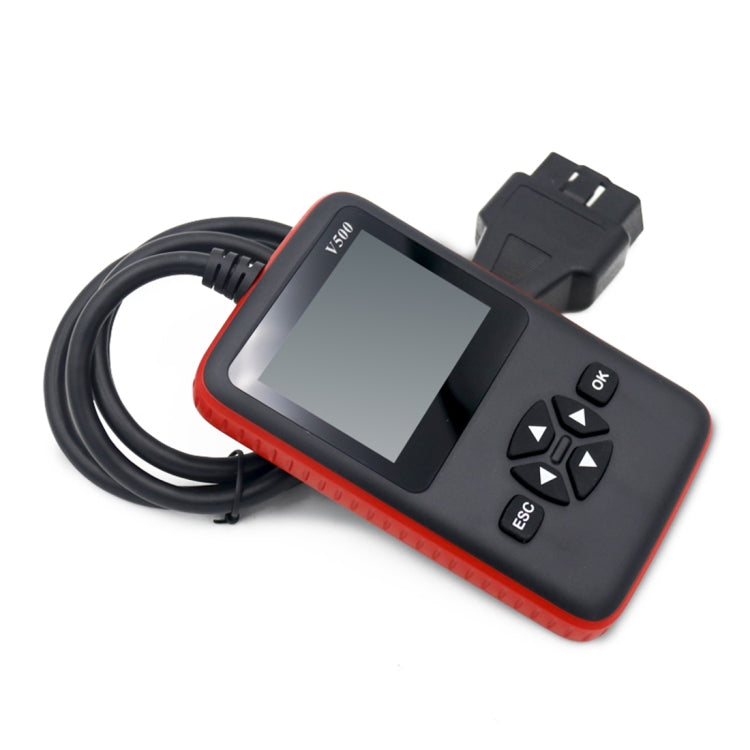 V500 Trunk HD อ่านการ์ดมืออาชีพเครื่องมือสแกนรหัสวินิจฉัย OBDII, V500