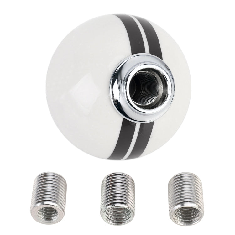 Universal รถ Ball Shape ดัดแปลงเรซิ่น Shifter คู่มือ 5 เกียร์เปลี่ยนเกียร์ KNOB