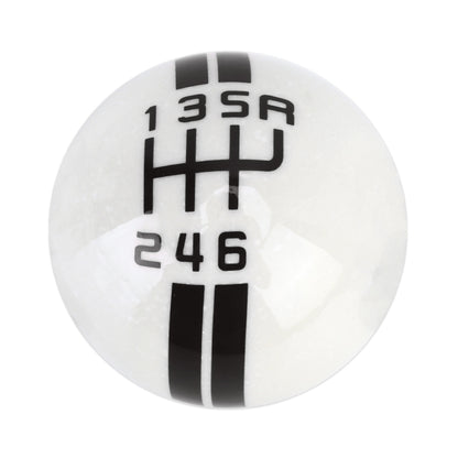 Universal รถ Ball Shape ดัดแปลงเรซิ่น Shifter คู่มือ 6-Speed Right-R Gear SHIFT KNOB