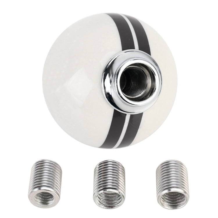 Universal รถ Ball Shape ดัดแปลงเรซิ่น Shifter คู่มือ 6-Speed Right-R Gear SHIFT KNOB