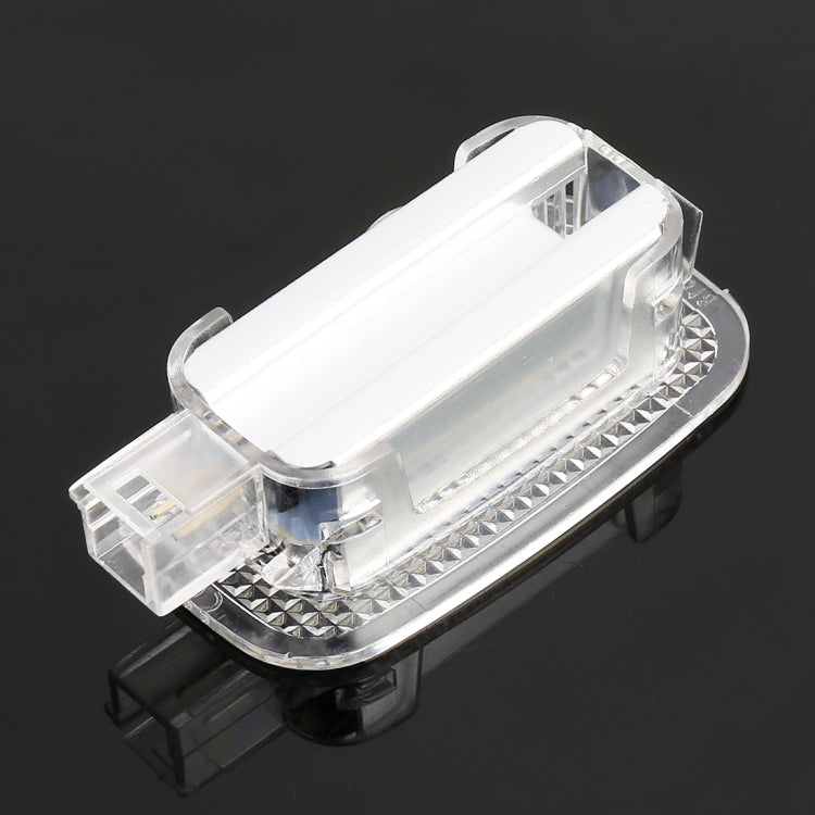 2 ชิ้น LED รถ DC 12 โวลต์ 1.5 วัตต์ 6000K 100LM ประตูไฟโคมไฟ 18LEDs โคมไฟ SMD-3528 สำหรับ Mercedes Benz, For Mercedes Benz