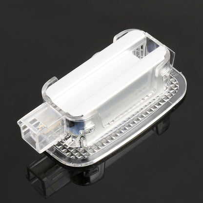 2 ชิ้น LED รถ DC 12 โวลต์ 1.5 วัตต์ 6000K 100LM ประตูไฟโคมไฟ 18LEDs โคมไฟ SMD-3528 สำหรับ Mercedes Benz, For Mercedes Benz