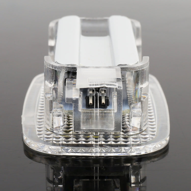 2 ชิ้น LED รถ DC 12 โวลต์ 1.5 วัตต์ 6000K 100LM ประตูไฟโคมไฟ 18LEDs โคมไฟ SMD-3528 สำหรับ Mercedes Benz, For Mercedes Benz