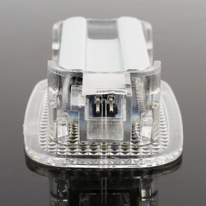 2 ชิ้น LED รถ DC 12 โวลต์ 1.5 วัตต์ 6000K 100LM ประตูไฟโคมไฟ 18LEDs โคมไฟ SMD-3528 สำหรับ Mercedes Benz, For Mercedes Benz