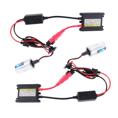 2 ชิ้น 35 วัตต์ H7 2800 LM ไฟซีนอน HID บางเฉียบพร้อมบัลลาสต์ HID อัลลอยด์ 2 ชิ้น, โคมไฟปล่อยความเข้มสูง, อุณหภูมิสี: 4300K, H7