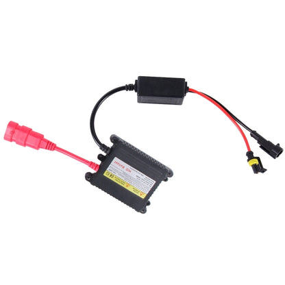 2 ชิ้น 35 วัตต์ HB4/9006 2800 LM ไฟซีนอน HID บางพร้อมบัลลาสต์ HID โลหะผสม 2 ชิ้น, โคมไฟปล่อยความเข้มสูง, อุณหภูมิสี: 6000K, 9006