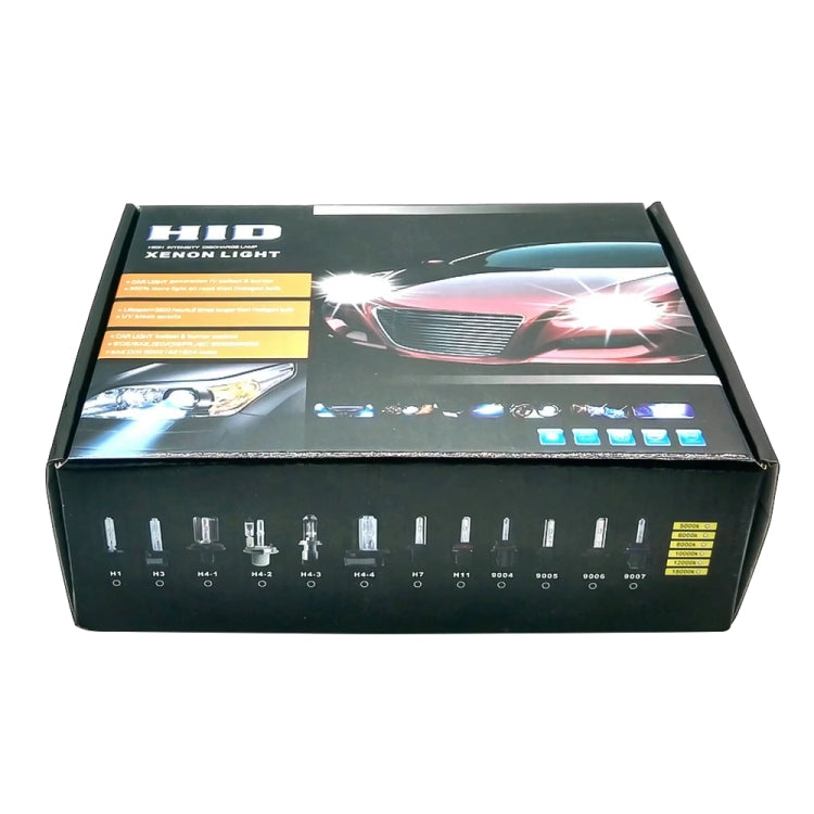 2 ชิ้น 35 วัตต์ HB4/9006 2800 LM ไฟซีนอน HID บางพร้อมบัลลาสต์ HID โลหะผสม 2 ชิ้น, โคมไฟปล่อยความเข้มสูง, อุณหภูมิสี: 8000K, 9006