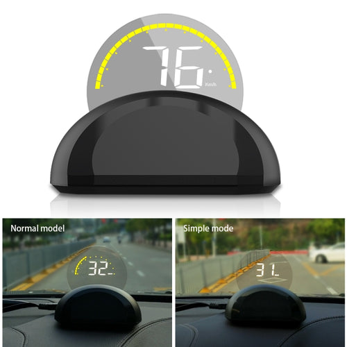 C700 2.6 นิ้ว Universal Car OBD2 HUD ติดตั้ง Head Up Display, C700