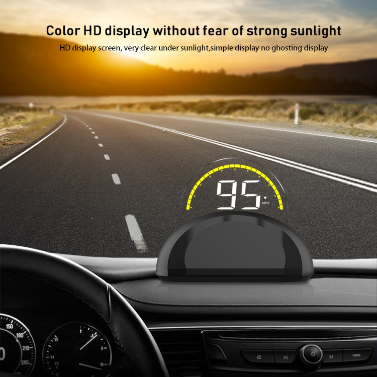 C700 2.6 นิ้ว Universal Car OBD2 HUD ติดตั้ง Head Up Display, C700