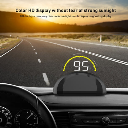 C700 2.6 นิ้ว Universal Car OBD2 HUD ติดตั้ง Head Up Display, C700