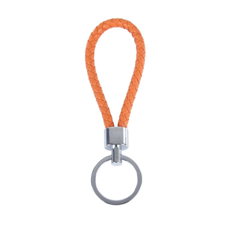 5 ชิ้นที่ใส่กุญแจรถพร้อมแถบหนัง, Car Key Ring Holder(Orange), Car Key Ring Holder(Pink), Car Key Ring Holder(White), Car Key Ring Holder(Yellow)