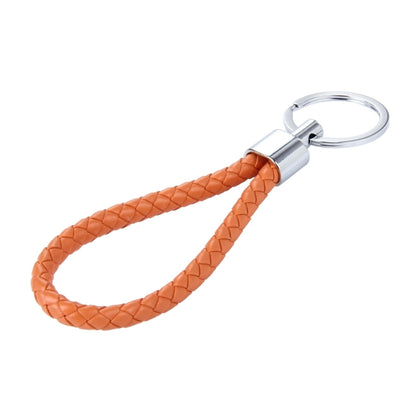 5 ชิ้นที่ใส่กุญแจรถพร้อมแถบหนัง, Car Key Ring Holder(Orange), Car Key Ring Holder(Pink), Car Key Ring Holder(White), Car Key Ring Holder(Yellow)