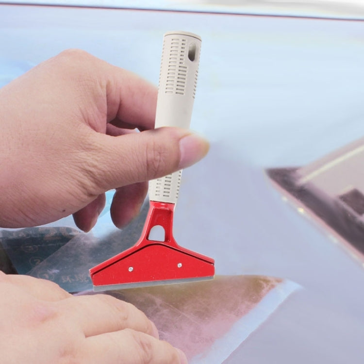ใบมีดโลหะบริสุทธิ์รถหน้าต่างฟิล์ม Scraper เครื่องมือทำความสะอาดรถหน้าต่าง Sun Visor การติดตั้งฟิล์ม Tint เครื่องมือพร้อมฝาครอบ, Pure Metal Blade Film Scraper