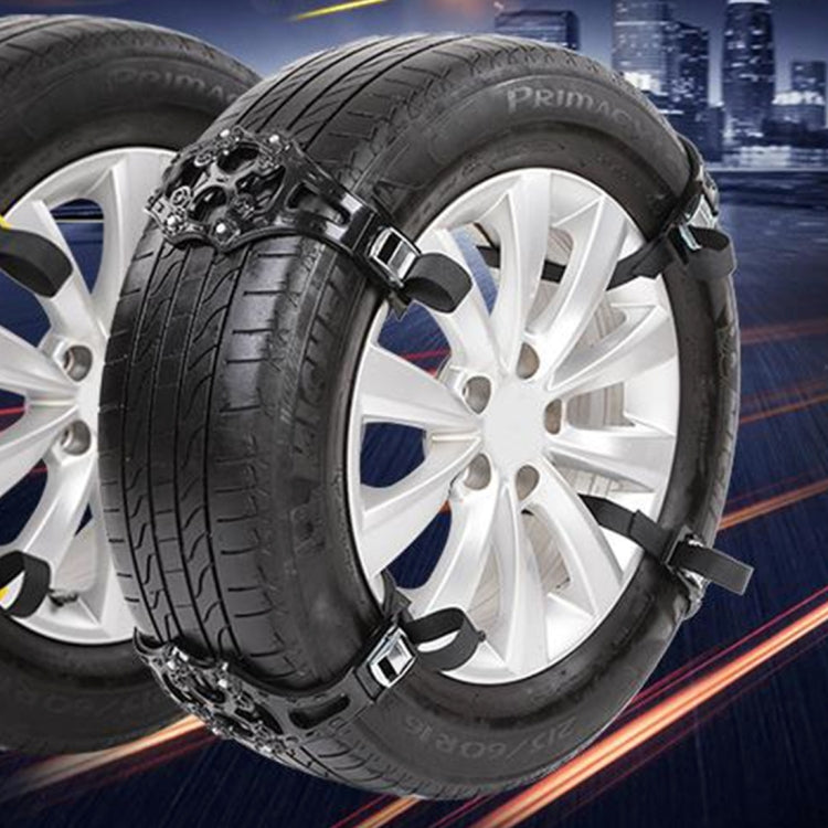 โซ่กันลื่นยางรถหิมะ 8 ชิ้นสำหรับรถครอบครัว, Anti-skid Chains 2, Anti-skid Chains 4