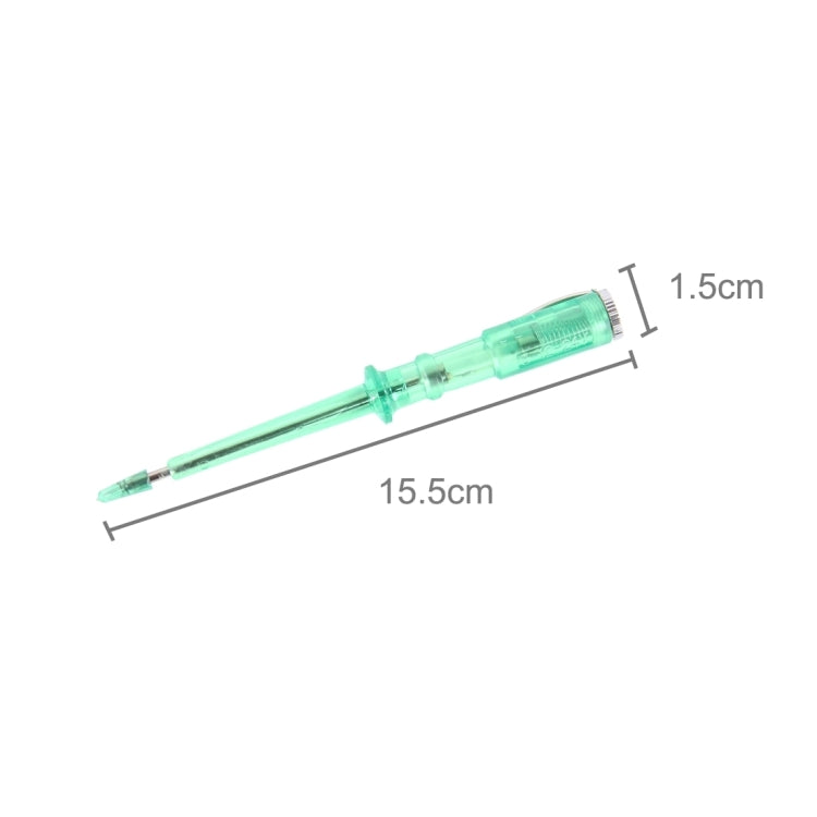 CNJB-85486 เครื่องทดสอบวงจรและเครื่องตรวจจับแรงดันไฟฟ้าชุดปากกาพร้อมคลิปจระเข้และหลอดไฟแบบถอดเปลี่ยนได้ 6-24V ความยาวสายไฟ: 80 ซม., Circuit Tester