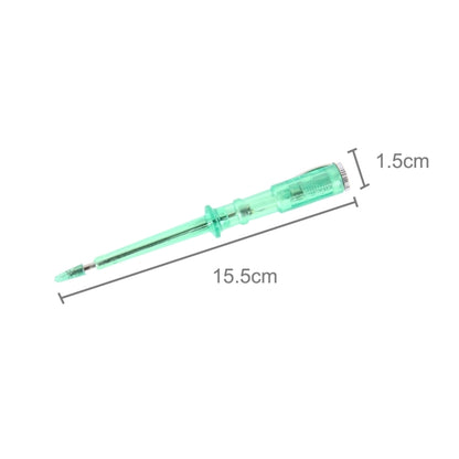 CNJB-85486 เครื่องทดสอบวงจรและเครื่องตรวจจับแรงดันไฟฟ้าชุดปากกาพร้อมคลิปจระเข้และหลอดไฟแบบถอดเปลี่ยนได้ 6-24V ความยาวสายไฟ: 80 ซม., Circuit Tester
