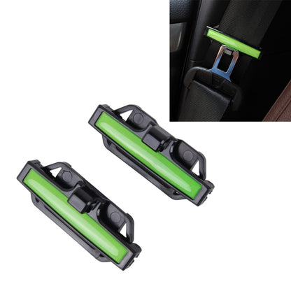 DM-013 2PCS Universal Fit Car Seatbelt Adjuster คลิปเข็มขัด CLAMP ไหล่คอ Comfort ปรับเด็กความปลอดภัย Stopper BUCKLE