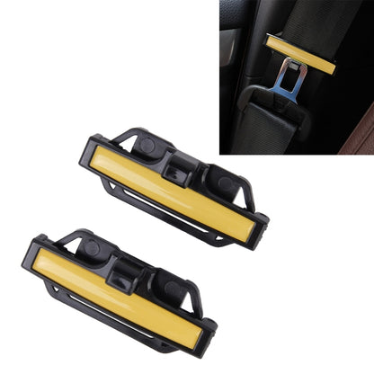 DM-013 2PCS Universal Fit Car Seatbelt Adjuster คลิปเข็มขัด CLAMP ไหล่คอ Comfort ปรับเด็กความปลอดภัย Stopper BUCKLE