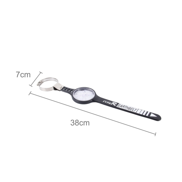 พัดลมพลาสติกป้องกันไฟฟ้าสถิตสายกราวด์ Earth Belt Band สำหรับรถยนต์, Car Anti Static Strap 1