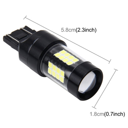 7443 7W 420LM 42LEDs DC 12V SMD-3528 ไฟเบรกอัตโนมัติรถยนต์ (แสงสีขาว), 7443
