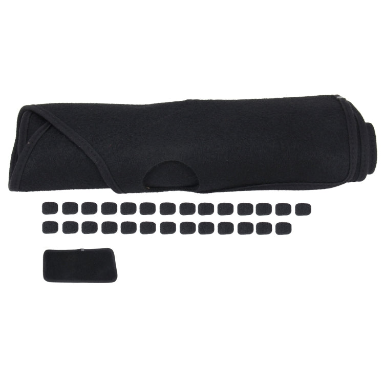 แผ่นปิดแดชบอร์ดรถ Dark Mat แผ่นไฟรถยนต์แผงหน้าปัดครีมกันแดดสำหรับสำเนียงสมัยใหม่ (โปรดทราบรุ่นและปี), For Modern Accent