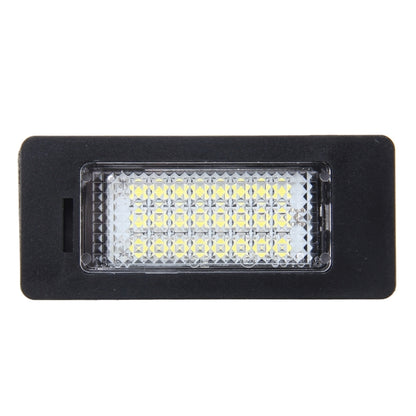 2 ชิ้น 2 วัตต์ 120 LM ไฟป้ายทะเบียนรถพร้อม 24 หลอดไฟ SMD-3528 สำหรับ Audi, Volkswagen, DC 12V, For Audi,Volkswagen