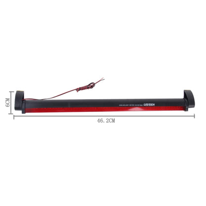 60 LEDs ไฟเบรกดวงที่สามรถสีแดง, DC 12V ความยาวสายเคเบิล: 80 ซม, 60 LEDs