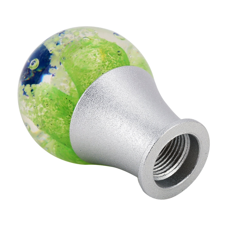 Crystal Ball Shaped Universal รถ Shifter Cover อัตโนมัติอลูมิเนียมเกียร์ Shift Knob, Crystal Ball Shaped Shifter Cover