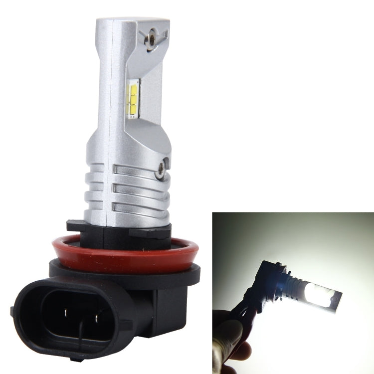 ไฟตัดหมอกรถยนต์ H8/H11 60W 900 LM 6000K พร้อมหลอดไฟ CSP 6 ดวง DC 12V, H8/H11