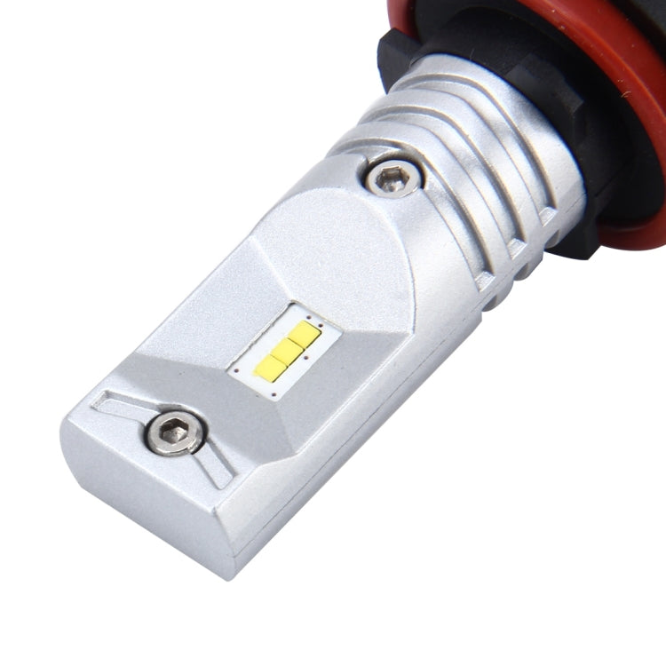 ไฟตัดหมอกรถยนต์ H8/H11 60W 900 LM 6000K พร้อมหลอดไฟ CSP 6 ดวง DC 12V, H8/H11