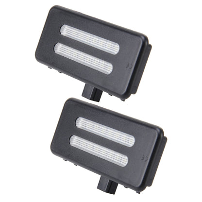 2 ชิ้นแสงสีขาวรถ LED โต๊ะเครื่องแป้งกระจกโคมไฟไฟที่มี 18 SMD-3528 โคมไฟสำหรับ BMW E60 / E60N / E61 / E61N / E90 / E90N / E91 / E91N / E92 / E92N / E70 / E71 / E84 / F25 / X3, For BMW E60