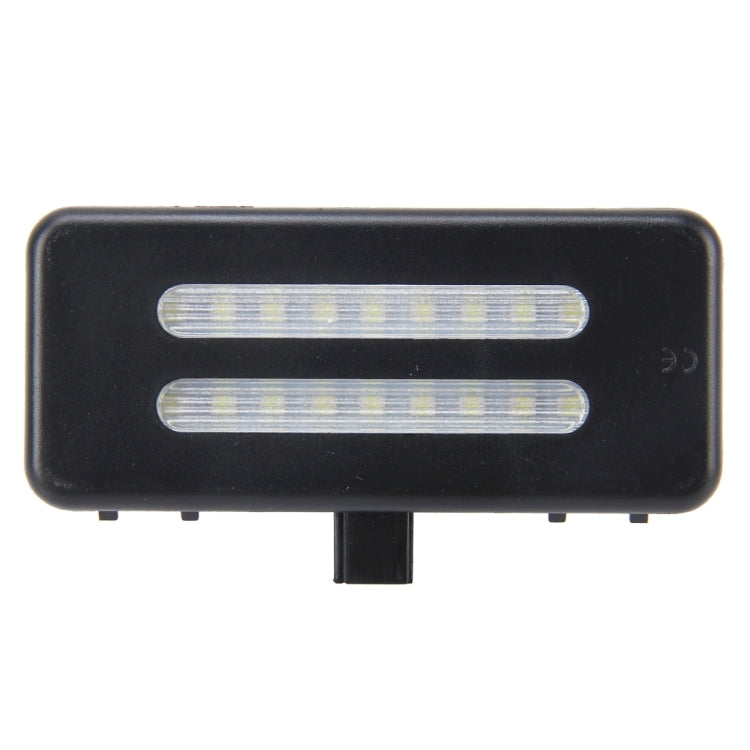 2 ชิ้นแสงสีขาวรถ LED โต๊ะเครื่องแป้งกระจกโคมไฟไฟที่มี 18 SMD-3528 โคมไฟสำหรับ BMW E60 / E60N / E61 / E61N / E90 / E90N / E91 / E91N / E92 / E92N / E70 / E71 / E84 / F25 / X3, For BMW E60