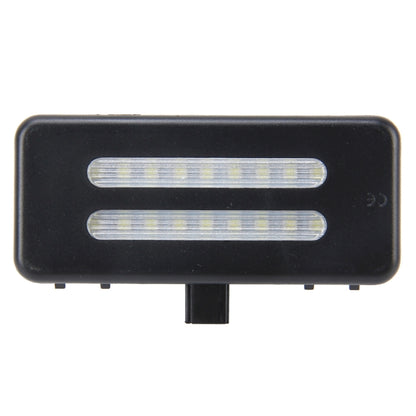 2 ชิ้นแสงสีขาวรถ LED โต๊ะเครื่องแป้งกระจกโคมไฟไฟที่มี 18 SMD-3528 โคมไฟสำหรับ BMW E60 / E60N / E61 / E61N / E90 / E90N / E91 / E91N / E92 / E92N / E70 / E71 / E84 / F25 / X3, For BMW E60