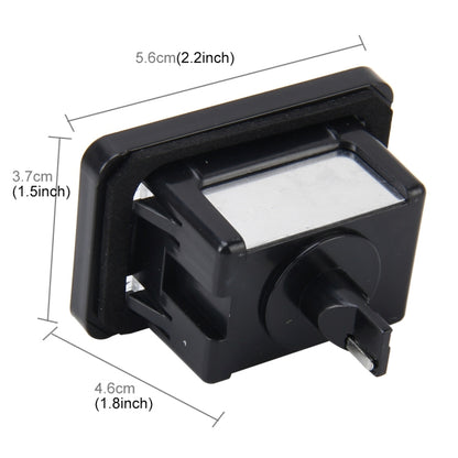 ไฟป้ายทะเบียน PCS 2 ดวงพร้อมหลอดไฟ 18 SMD-3528 สำหรับ Mercedes-Benz GLK X204 ,2W 120LM, DC12V (แสงสีขาว), For Benz GLK X204