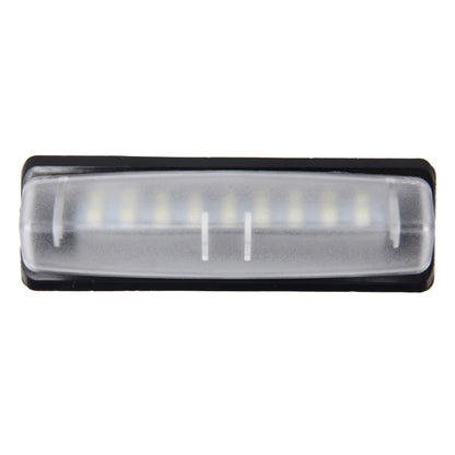 ไฟป้ายทะเบียน PCS 2 ดวงพร้อมหลอดไฟ SMD-3528 18 ดวงสำหรับโตโยต้า, 2W 120LM, 6000K, DC12V (แสงสีขาว), For Toyota2