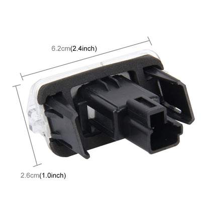 ไฟป้ายทะเบียน PCS 2 ดวงพร้อมหลอดไฟ SMD-3528 18 ดวงสำหรับโตโยต้า, 2W 120LM, 6000K, DC12V (แสงสีขาว), For Toyota1