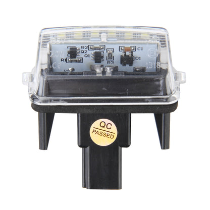 ไฟป้ายทะเบียน PCS 2 ดวงพร้อมหลอดไฟ SMD-3528 18 ดวงสำหรับโตโยต้า, 2W 120LM, 6000K, DC12V (แสงสีขาว), For Toyota1