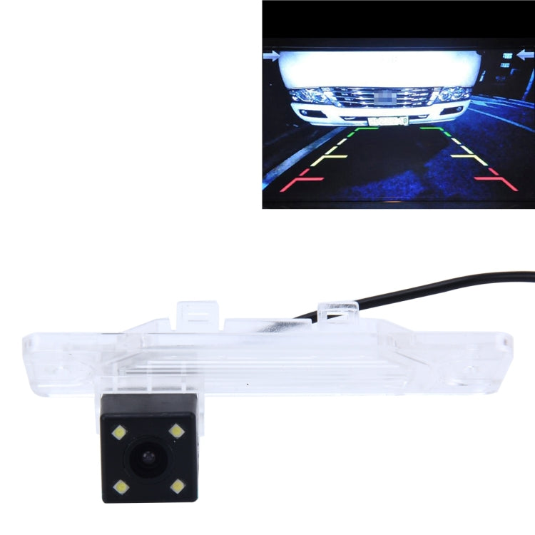 656x492 พิกเซลที่มีประสิทธิภาพ NTSC 60HZ CMOS II รถกันน้ำดูด้านหลังกล้องสำรอง 4 LED โคมไฟสำหรับ Renault Koleos รุ่น 2008-2015, For Renault Koleos 2008-2015 Version