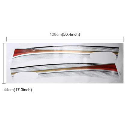 4 ชิ้น SUV Body แถบตกแต่งรถยี่ห้อ Streamline Shining สติกเกอร์สำหรับ Toyota Prado 2015 รุ่น, For 2015 Version Prado