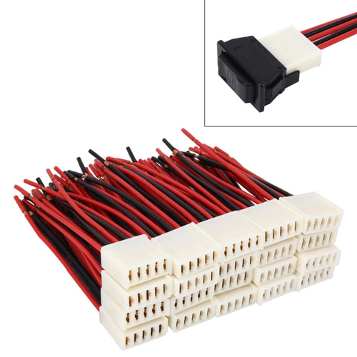20 ชิ้นรถยนต์อัตโนมัติสากล DIY 5 พินปุ่มซ็อกเก็ต, 5 Pin Button Socket
