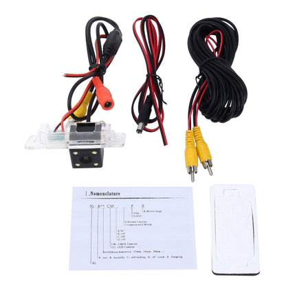 656 × 492 พิกเซลที่มีประสิทธิภาพ NTSC 60HZ CMOS II กล้องมองหลังรถยนต์กันน้ำพร้อมหลอดไฟ LED 4 ดวงสำหรับ BMW 3 Series /5 Series/ X5/X6/X1/1 Series ซีดานรุ่น 2008-2010, For BMW 3 Series 2008-2010 Version