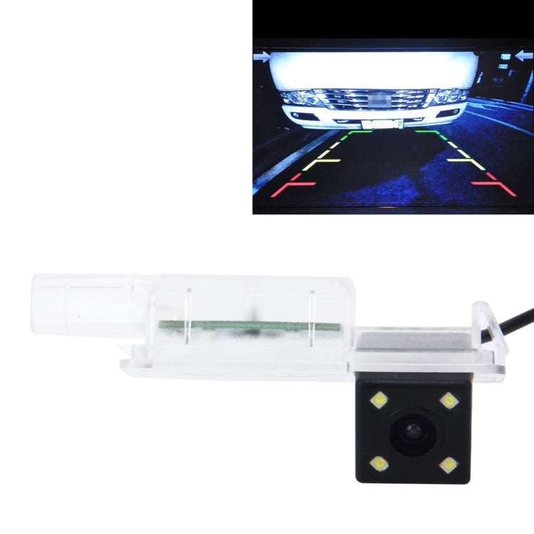 656x492 พิกเซลที่มีประสิทธิภาพ NTSC 60HZ CMOS II รถกันน้ำดูด้านหลังกล้องสำรอง 4 LED โคมไฟสำหรับ Volkswagen Golf7 2014-2016 รุ่น, For Volkswagen Golf7 2014-2016 Version