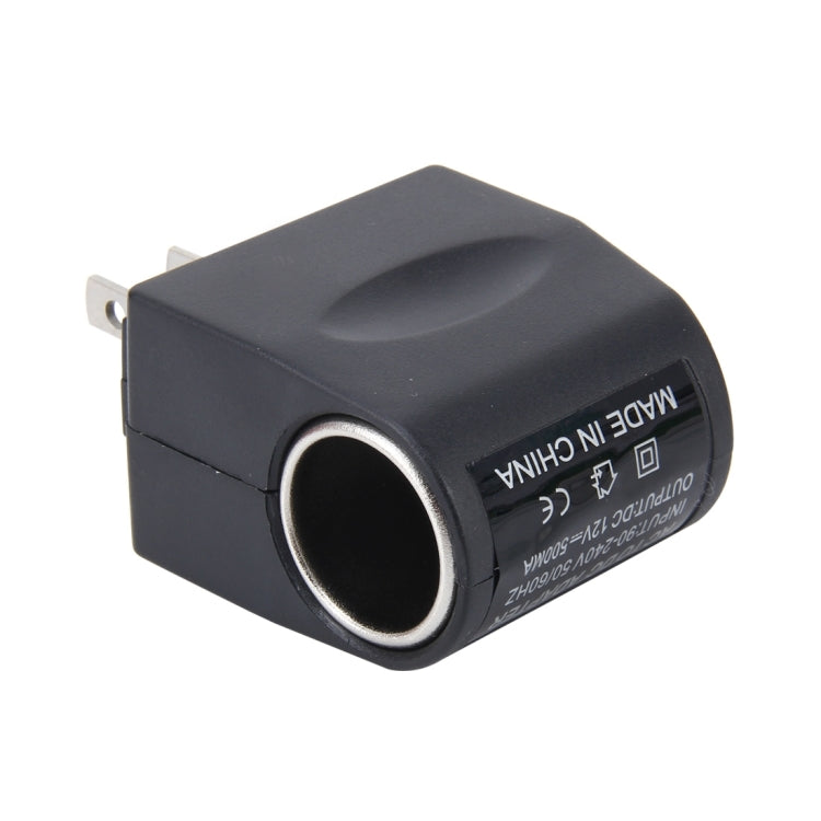 อินเวอร์เตอร์พาวเวอร์รถยนต์ 6W 220V AC/DC ถึง 12V DC พร้อมรถที่จุดบุหรี่ซ็อกเก็ตอะแดปเตอร์แปลงเครื่องขยายเสียงรถยนต์ กำลังขับ: DC 12V 500mA(ปลั๊ก US), 12V 500mA(US Plug)
