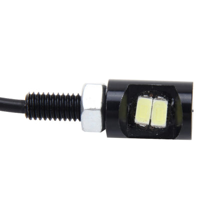 2 ชิ้น 2W 100 LM 6500K ไฟป้ายทะเบียนรถยนต์พร้อมหลอด SMD-5630 2 ดวง DC 12V, 2W 100 LM 6500K