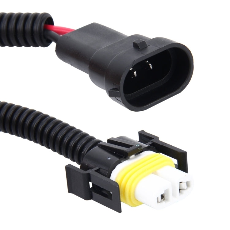 2 ชิ้น H11 รถ HID ไฟหน้าซีนอนชายกับหญิงสายแปลงพร้อมซ็อกเก็ตอะแดปเตอร์เซรามิก, H11