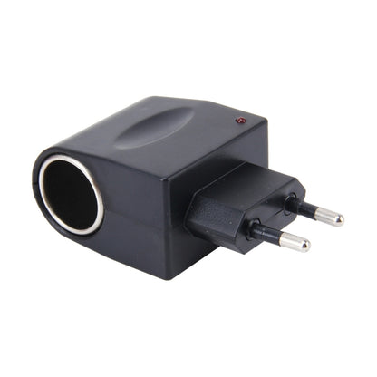 อินเวอร์เตอร์พาวเวอร์รถยนต์ 6W 220V AC/DC ถึง 12V DC พร้อมรถที่จุดบุหรี่ซ็อกเก็ตอะแดปเตอร์แปลงเครื่องขยายเสียงรถยนต์ กำลังขับ: DC 12V 500mA(ปลั๊ก EU), 12V 500mA(EU Plug)