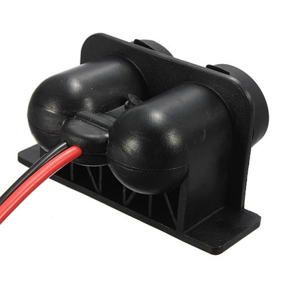 รถยนต์รถจักรยานยนต์ ABS สองพอร์ตซิการ์ซ็อกเก็ตอะแดปเตอร์, Dual Port