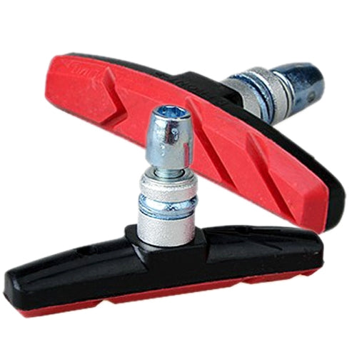 2 ชิ้นเสื้อคลุม V-เบรกรองเท้าเบรกจักรยาน, 2 PCS Bicycle Brake Shoes
